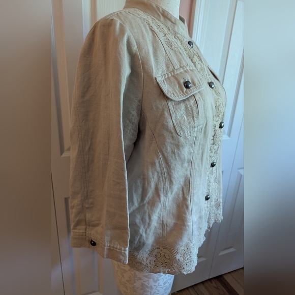 Chico's Jacket Size 3 - Picture 12 of 12